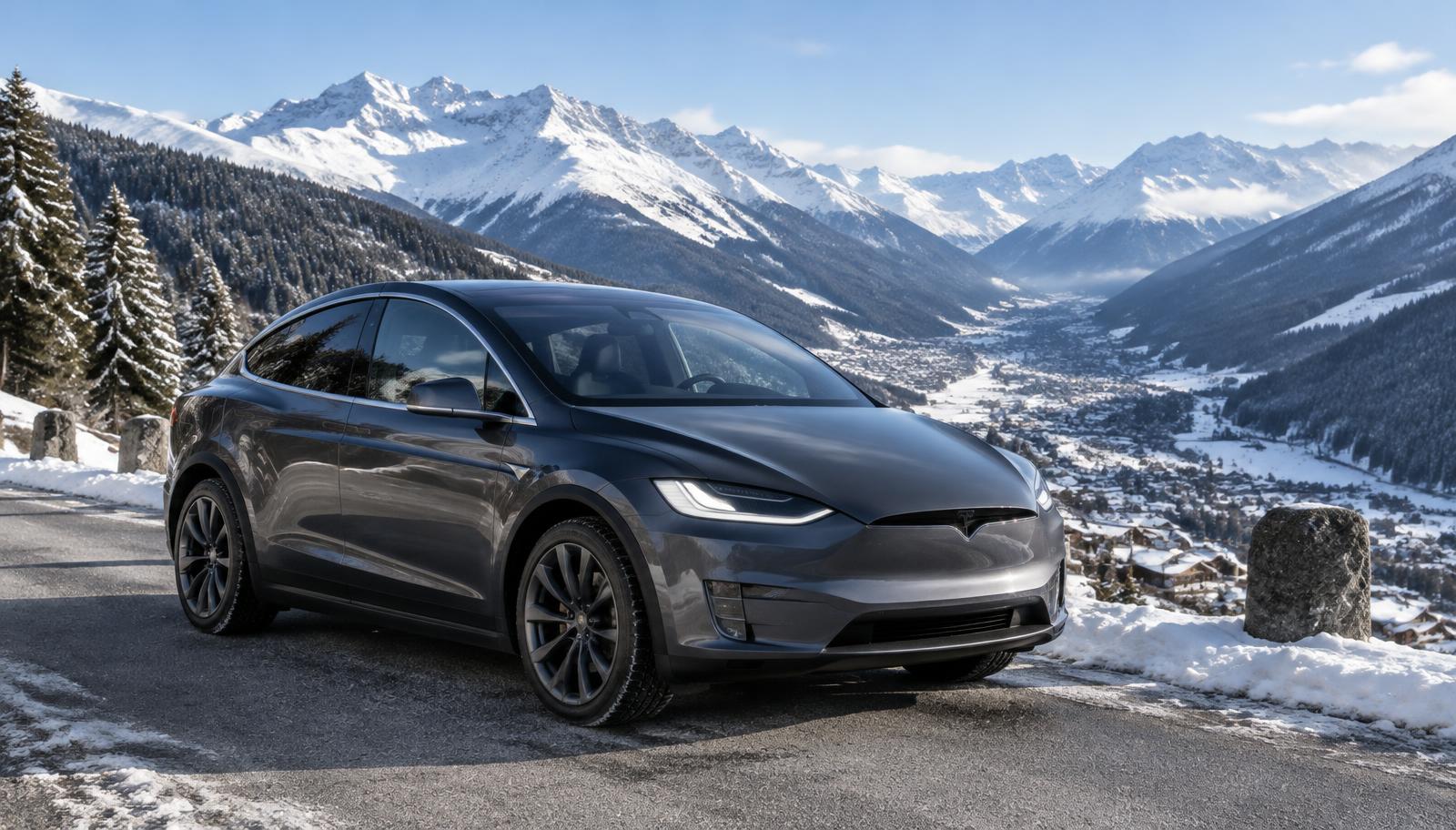 Location Tesla Davos