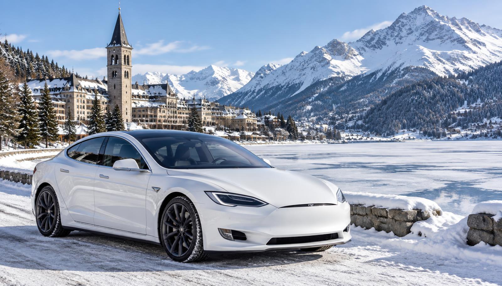 Location Tesla Saint-Moritz
